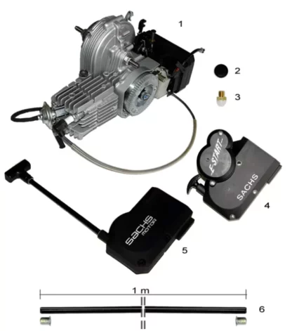 Saxonette Luxus Handstart Starrgabel