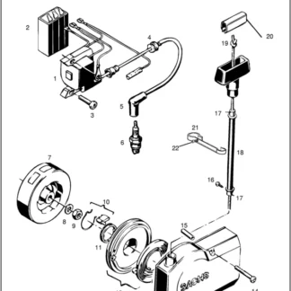 Saxonette Basic E-Start Federgabel