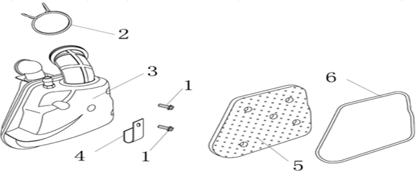 GASKET Sachs Speedjet R bis 2012