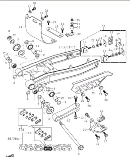 ZX 125 Modell 2009