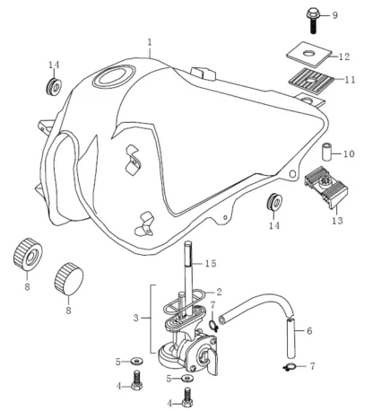 ZX 125 Modell 2009