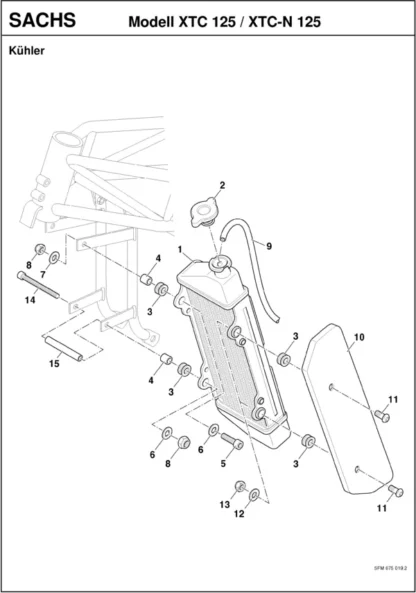 Racing XTC 125 2takt