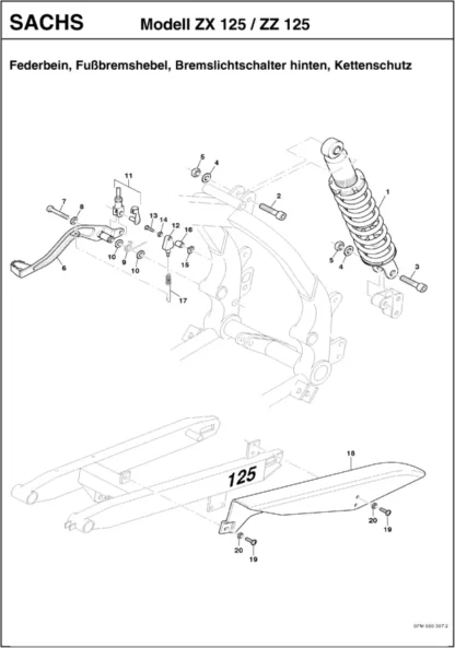 ZX 125 Enduro bis 2002