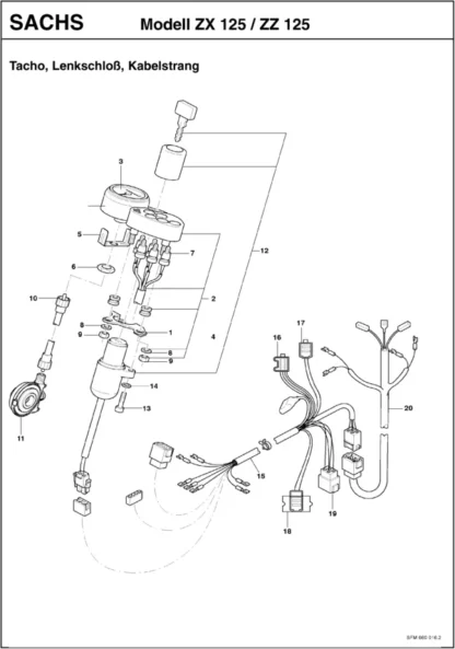 ZX 125 Enduro bis 2002