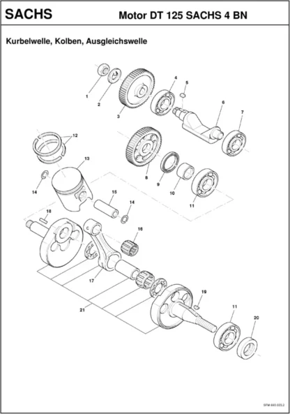 ZX 125 Enduro bis 2002