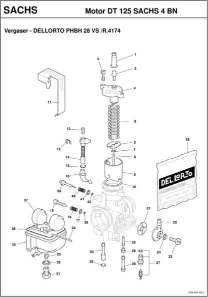 ZX 125 Enduro bis 2002