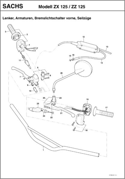 ZX 125 Enduro bis 2002