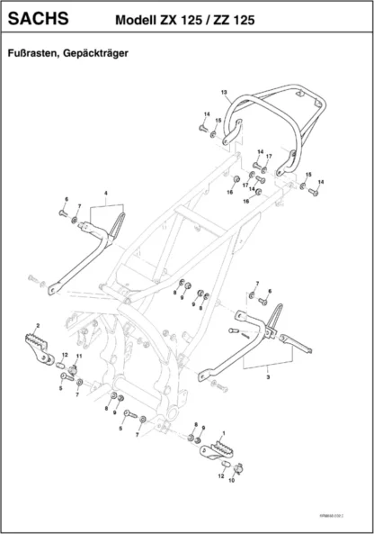 ZX 125 Enduro Limited Editon 2002