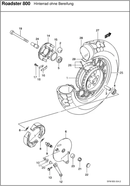 Roadster 800 42 - 5kW