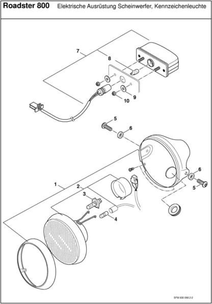 B-805 Teile