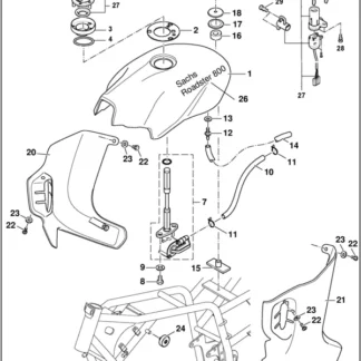 B-805 Teile