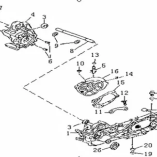 GASKETGEAR BOX - SACHS Ersatzteile