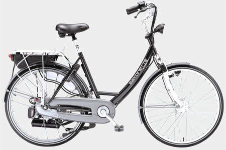 Saxonette Luxus E-Start Federgabel